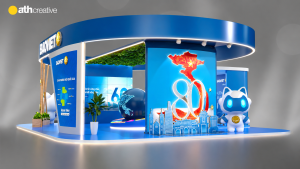 THIẾT KẾ BOOTH TRIỂN LÃM BẢO VIỆT